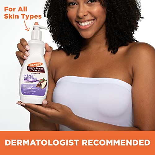 Palmer's Cocoa Butter Formula Fragrance Free Body Lotion, 13.5 Ounce (Pack of 2) - image 6