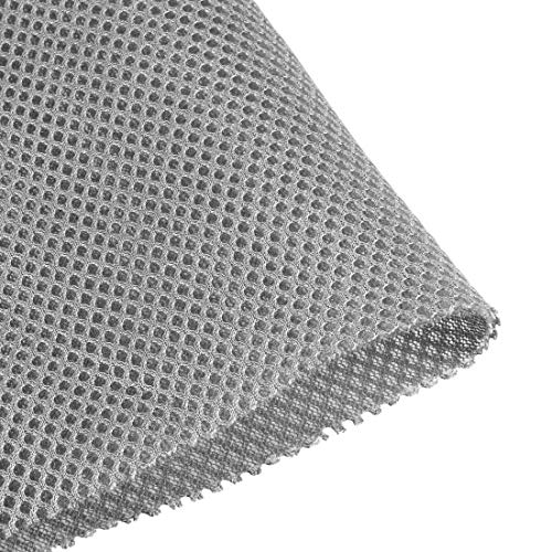 Gril en maille pour haut-parleur uxcell gris foncé tissu acoustique de 50 x 160 cm