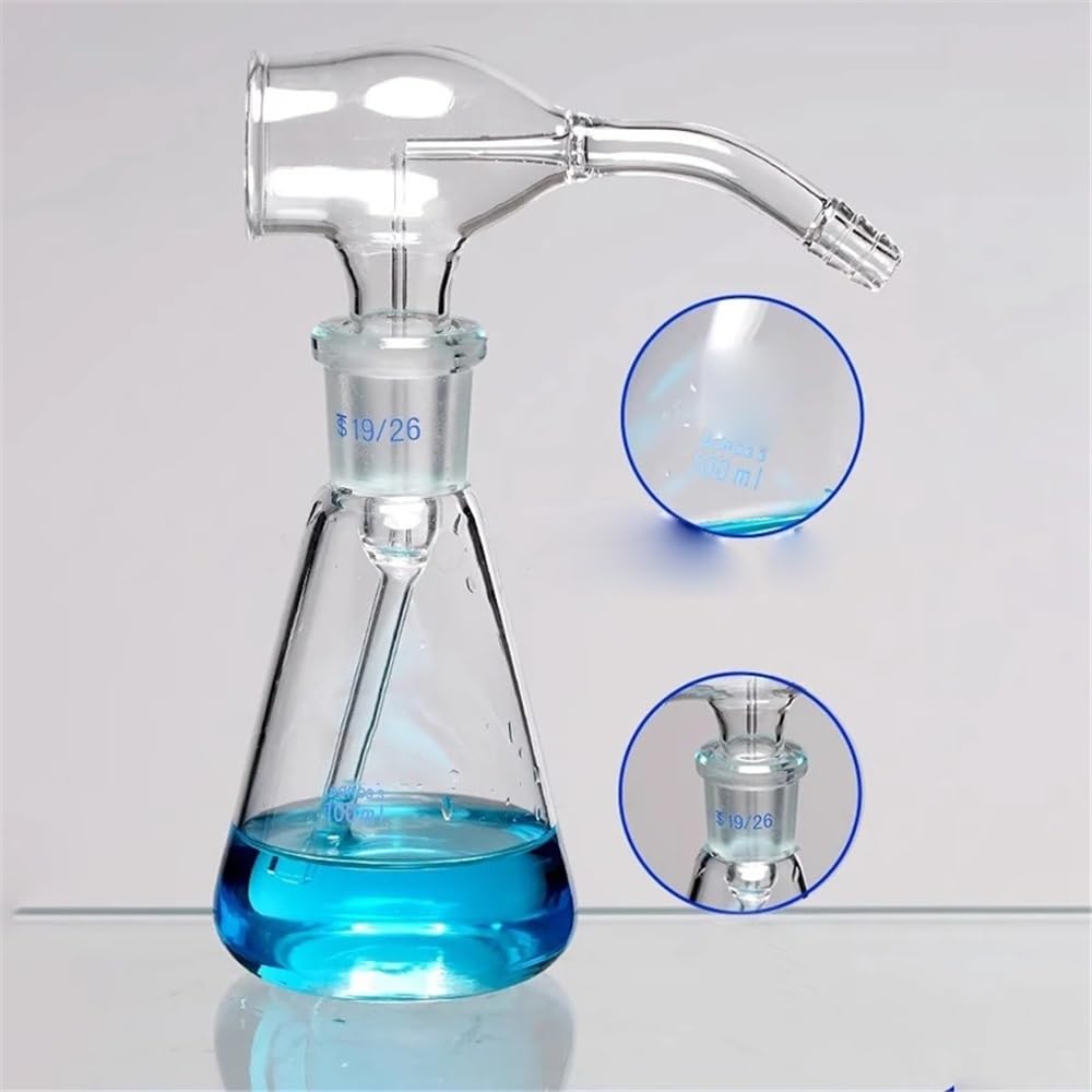 Equipos y suministros de laboratorio 1 juego de botellas pulverizadoras vidrio laboratorio 25 ml, 50 y 100 con bola goteo