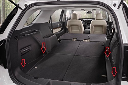 Filet de coffre pour Ford Explorer empêche les objets de glisser - 2