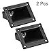uxcell Recessed Speaker Handle Grasp Pocket Style Plastic Handles Holder Fit for PA/DJ Speakers Cabinet Box 2pcs