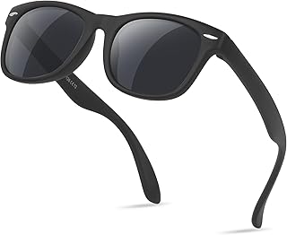 Orrstarry Kids Sunglasses for Boys Girls Polarized Flexible Sun Glasses Shades for Children Age 3-10 TPEE Rubber Frame UV ...