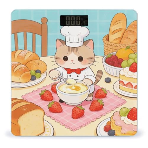 Báscula digital Gourmand Smart para baño con vidrio templado miniatura 1
