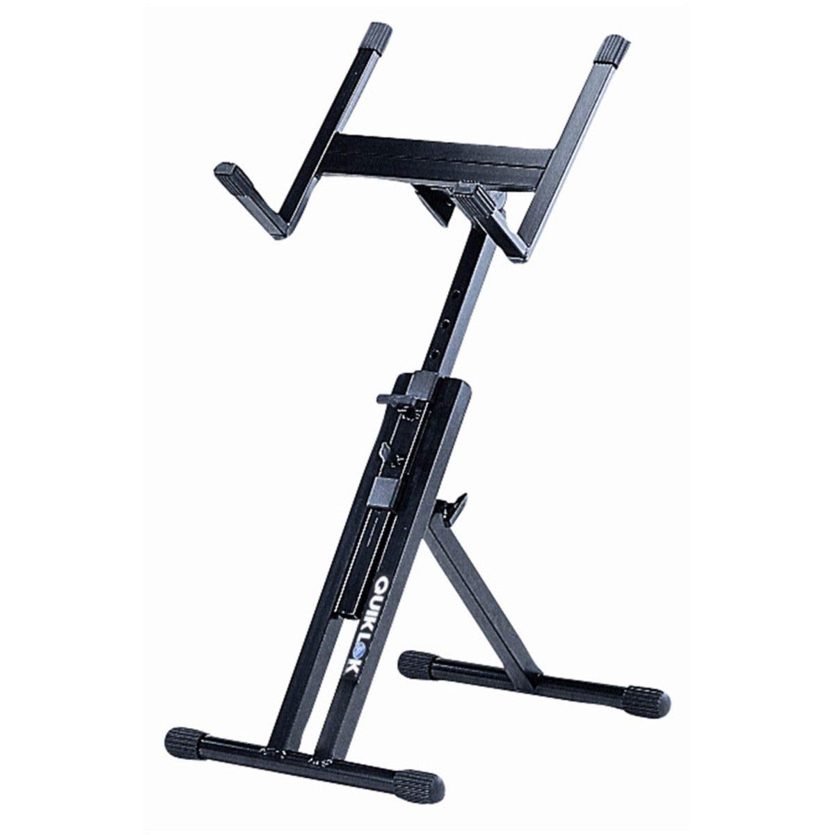 Quik Lok QL/640 - Soporte para amplificador (regulable, tamaño pequeño), color negro