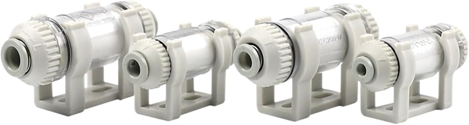 Pipeline vacuum generator filter zfc100-04b /06B zfc200-06b negative pressure filter core cotton quick pipe 4.9(ZFC200-06B)