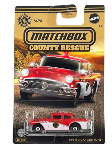 Matchbox County Rescue 1956 Buicks Century miniatura 1