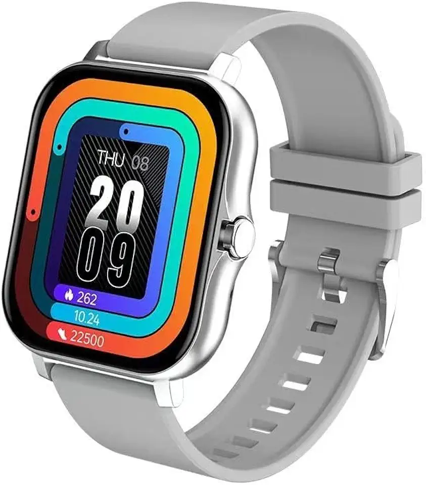 Generic Smartwatch 2026 Xctsw H13/Y13 Sport Resistente à Agua, Monitor de Atividades Físicas e Sono, Compatível com Android e iOS (Prateado, Prateado)