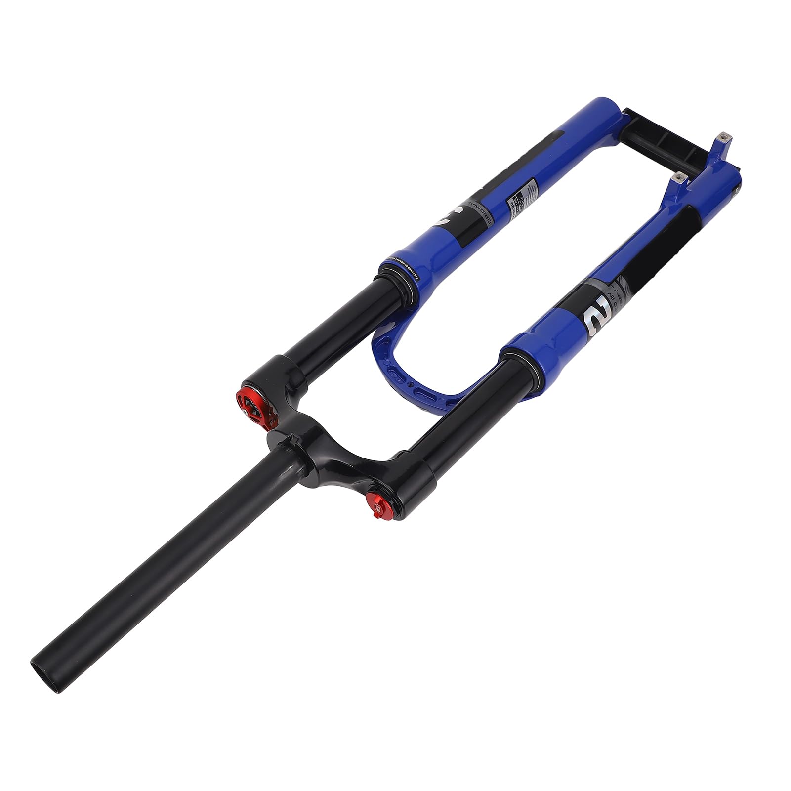 Widelec Rowerowy Górski, Aluminiowy Przedni Ciśnienie Powietrza Widelec z modą Naklejki na Rower Górski