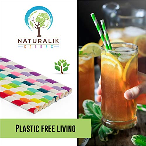 Pitillos papel biodegradable multicolor 1000 unidades miniatura 5