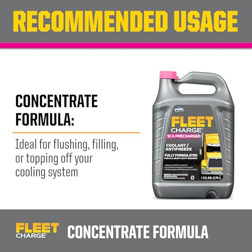 PEAK Fleet Charge SCA Precharged Coolant