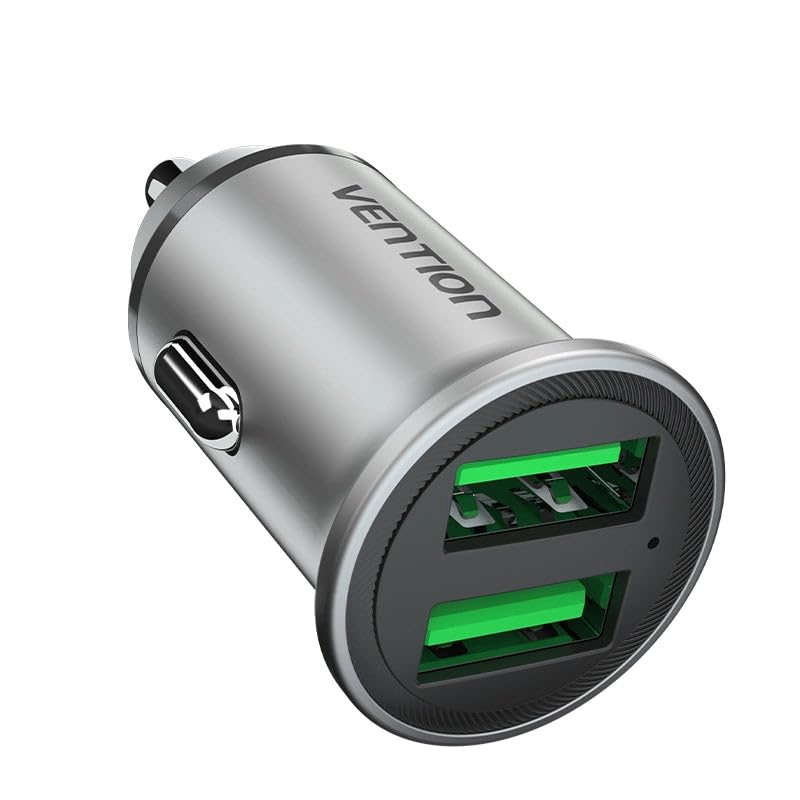Cargador de coche vention ffah0/2xusb/30w