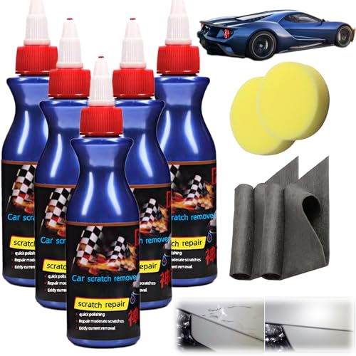 Cera para reparar rayones de auto, pack 5 piezas