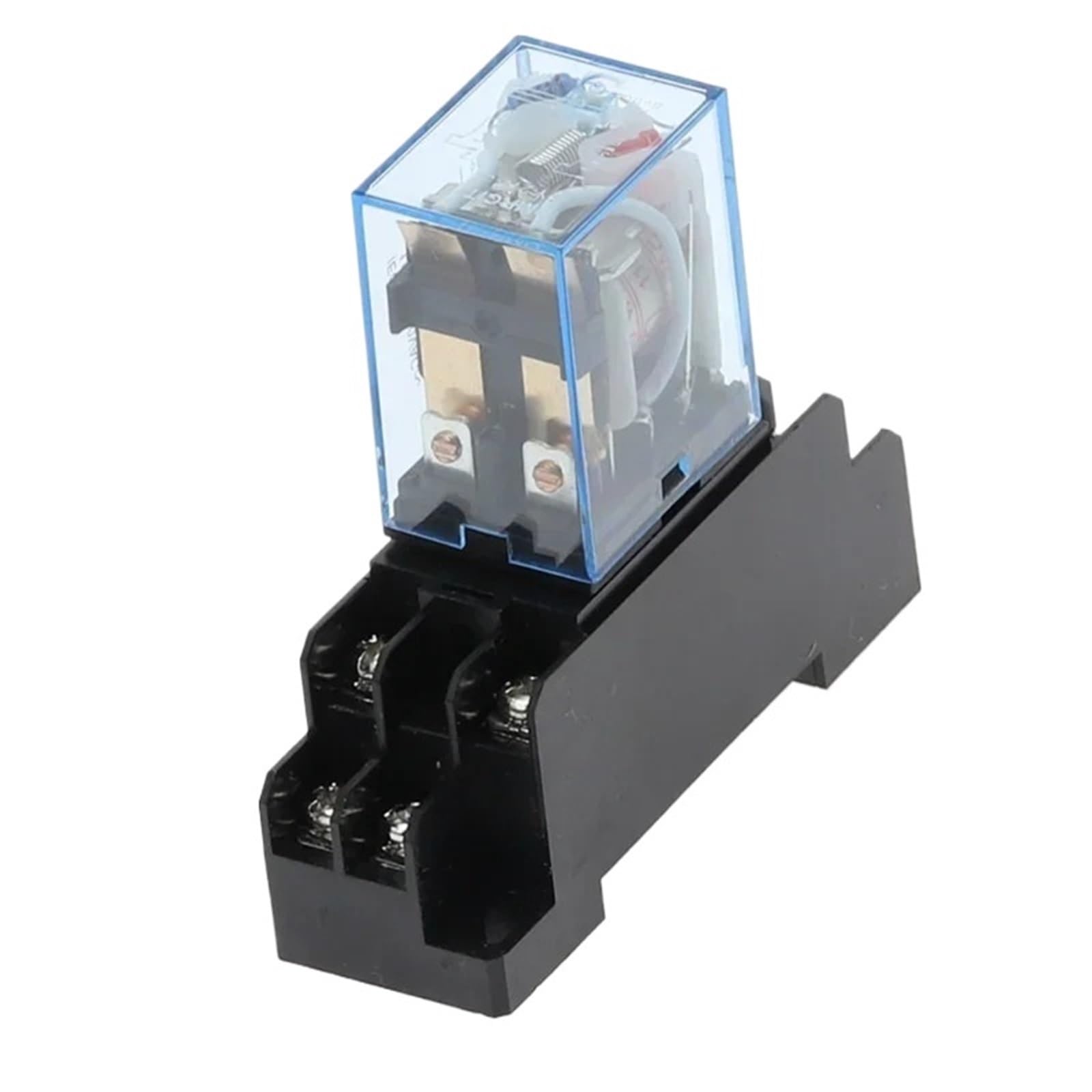 Relé de potencia de bobina de 8 pines, 220/240 V CA, 10 A, LY2NJ, HH62P, HHC68A-2Z, con base de zócalo(AC 110V)