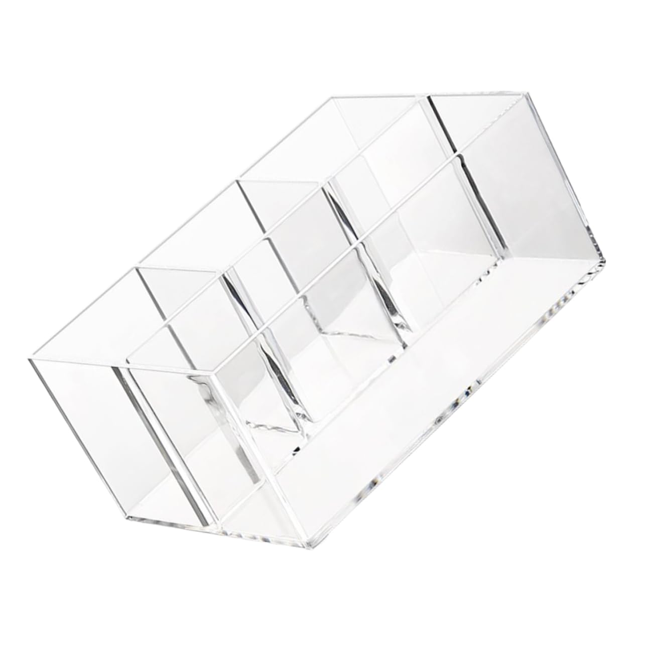 Cabilock 4 Piezas Titular De Cepillo Cosmético Organizador De Maquillaje Organizador Cosmético Perfume Bolígrafo Automático Hacer Cajones Organizadores De Maquillaje Cubierto PD Transparent