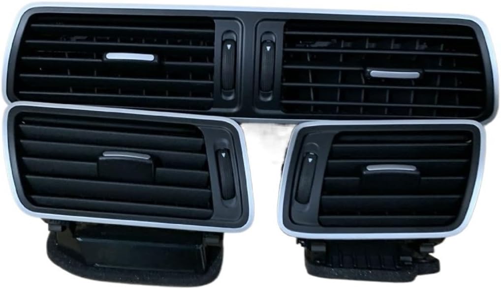 Car Decoration New and Old Magotan B6B7 Instrument Panel Air Conditioning Outlet Warm Air Vent Louver Bright Strip Vent 3AD819728 Nice(in The Middle of The Big air Outlet)