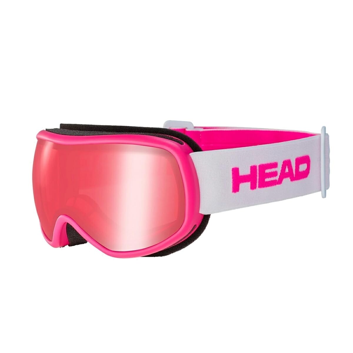 HEAD Ninja JR Kinderbrille Rosa Kugelförmige Linse UV400 & Anti-Beschlag Komfortschaum Luftschaum