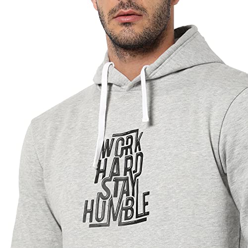 Image of CAHOOT Men's Printed Sweatshirt Regular Fit for Casual Wear | Full Sleeve | Cotton | Stylish Sweatshirt Crafted with Comfort Fit and High Performance for Everyday We