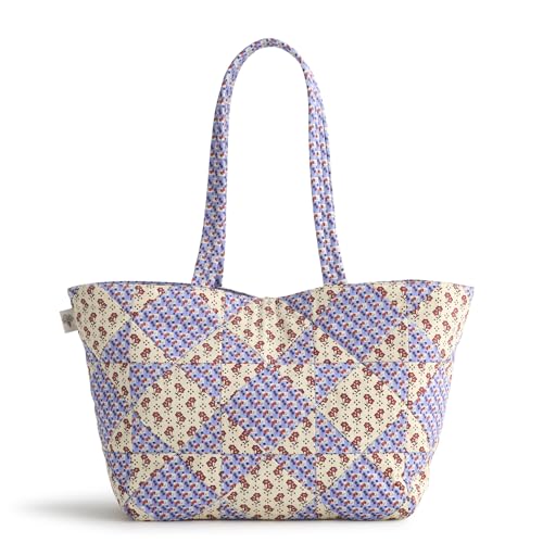 Image of Vera Bradley Women's Premium Cotton Small Hathaway Tote Bag