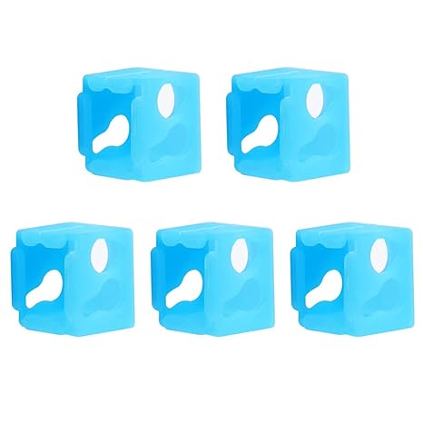 review PopuSingTop Silicone Sock Silicon Cover BP6 Heater Block for Flsun QQ-S pro Anycub V5 Hotend MP Select Mini V2 Magician x 3D Printer Part Accessories