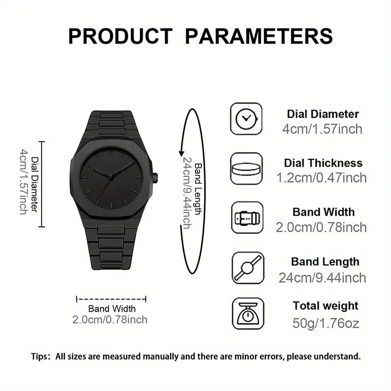 Image of CERO Men's Black Analog Watch | Lightweight Silicone Strap | Arabic Numerals & Minimalist Dial | Casual & Stylish Wrist Watch