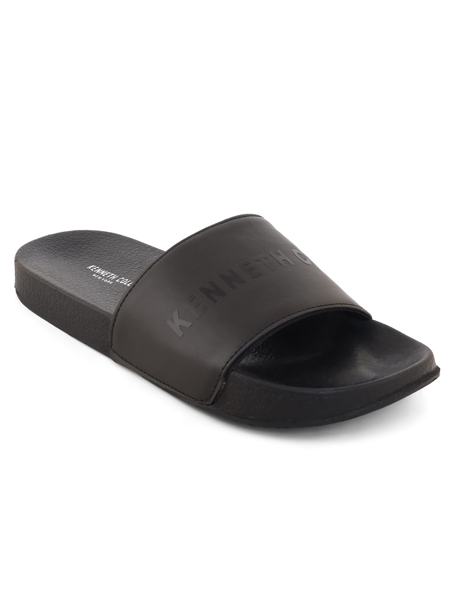 KENNETH COLE Women Logo Slide Crocs | PU Leather With Slip On Closure For Ladies & Girls, Black (B0CTQY3YQG) Amazon Price History, Amazon Price Tracker