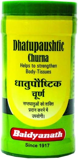 Baidyanath Dhatupaushtik Churna | Helps to Strengthen Body-Tissue – 50g (Pack of 2)