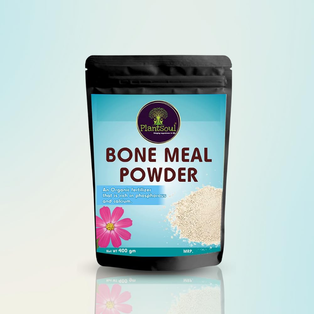 Plantsoul Organic Bone Meal For Plants Home Gardening | Steamed Bone Meal | Rich In Phosphorus And Calcium | Natural Plant Fertilizer (400 Gm), Powder (B09ZPT95DY) Amazon Price History, Amazon Price Tracker