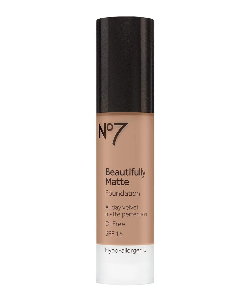 BOOTS No7 Beautifully Matte Foundation 1fl oz SPF 15 Beauty Make up (COOL IVORY)