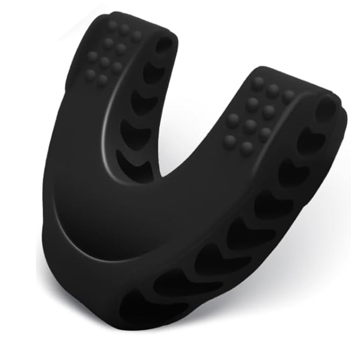 Achilles Fitness Jaw Exerciser Slim & Tone Jawline/Double Chin Reducer-Helps Reduce Teeth Grinding & Stress-Facial Toner/Look Youthful & Slimmer (Black)