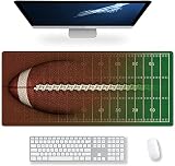 Extended Large Gaming Mouse Pad Football Field XXL Size Keyboard Mouse Mat Desk Pad with Non Slip Ru