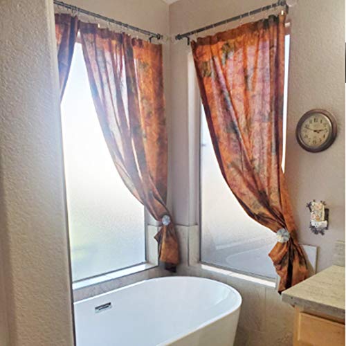 image for LLPJS 44 PCS Curtain Rings with Clips, Curtains Hooks Drapery Clip wit