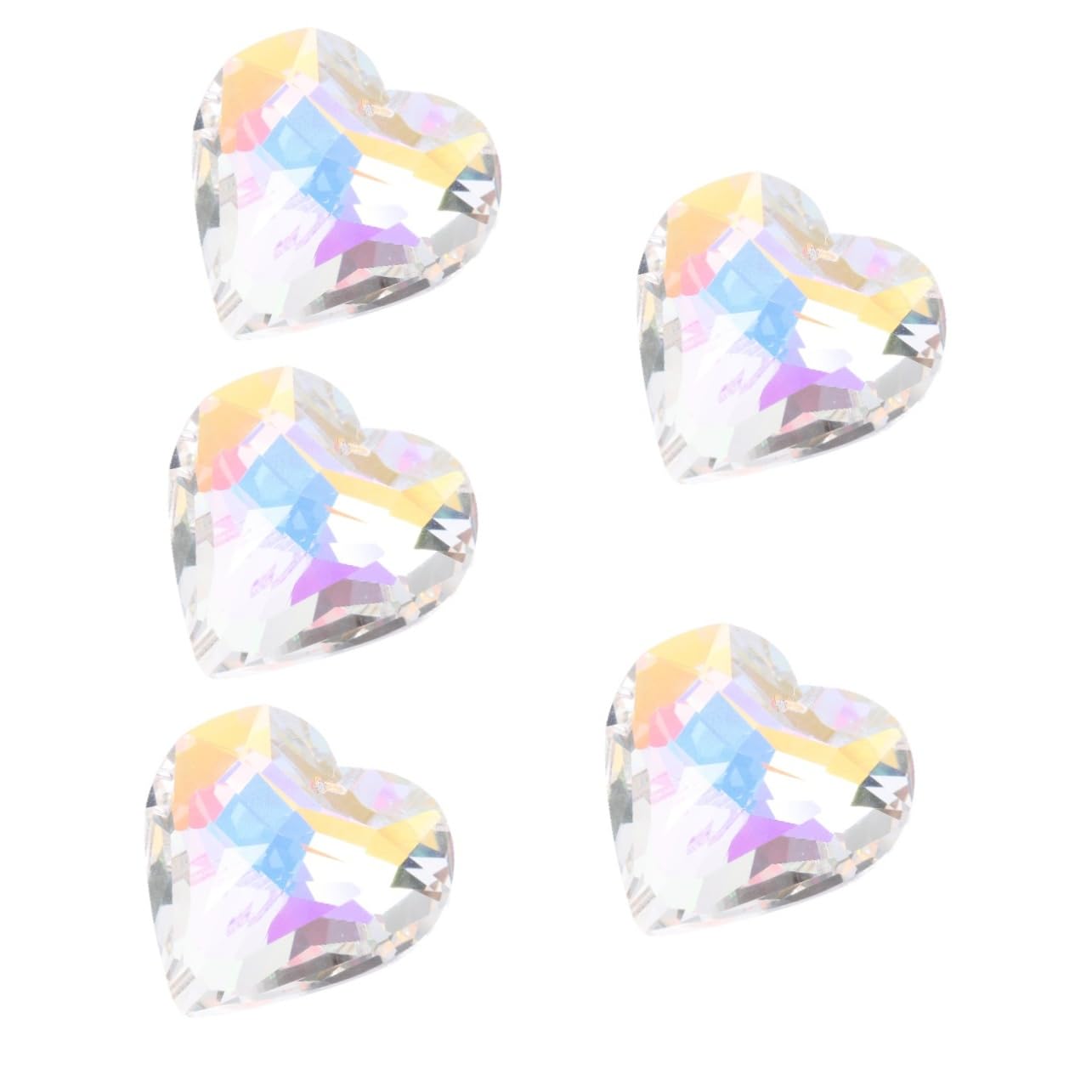 Catcher de soleil en cœur à offrir, pendentif vif en perles de cœur et faux rêve poétique