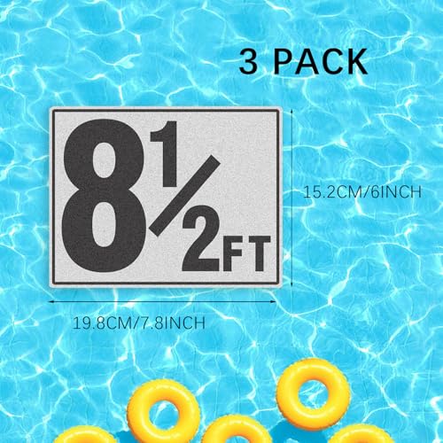 Marcadores de Profundidad para Piscina 8.5FT 3 Unidades miniatura 4