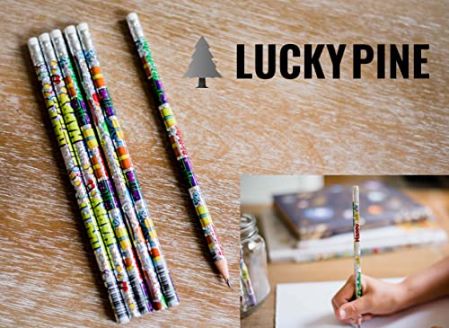 Lápices Grafito #2 Happy Birthday Set 24 pcs miniatura 4