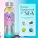 Watch & Sea Strength & Shine Scalp-to-End Flourishing Hair Oil - Strengthening Hair and Scalp Oil with Seaweed and Sea Kelp - Great for Daily Use and All Hair Types - 4 oz