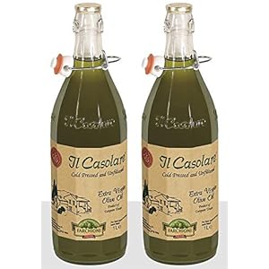 Olijfolie Il Casolare extra vergine 2x 1 liter. natuurlijke troebel