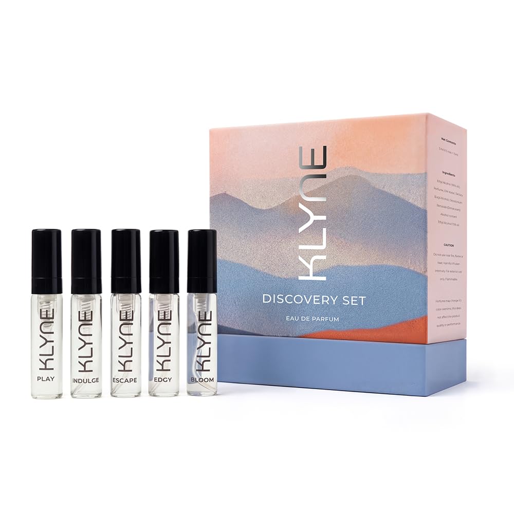 KLYNE Discovery set Eau De Parfum 5x 3ML| Luxury Fragrance Sampler Kit | Travel Size Perfumes-image-49