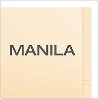 Vista 7 de Pendaflex Manila - Carpetas de cierre con pestaña final, tamaño carta, 2 sujetadores, Manila, corte recto, 50/BX (H10U13) (paquete de 5)