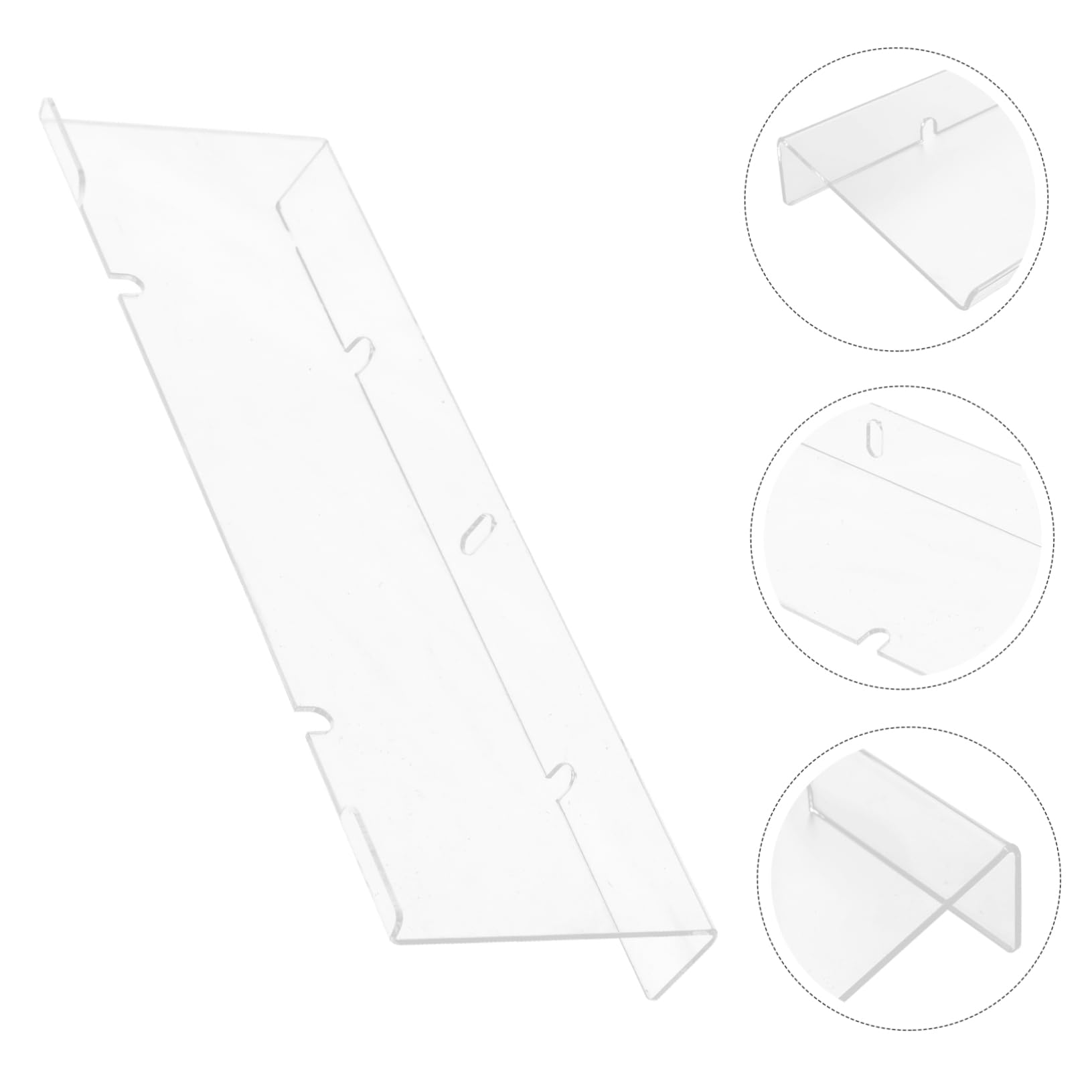 ARTIBETTER Acrylic Keyboard Riser Stand Z-shaped Bracket for 104-key Keyboard Organize Your Desk