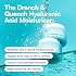 Bliss Drench & Quench Hyaluronic Acid Cream to Water Moisturizer | Lightweight Face Cream with 4 Types of Hyaluronic Acid for All Day Hydration and Plump Skin | Clean Vegan & Cruelty Free 1.7 fl oz