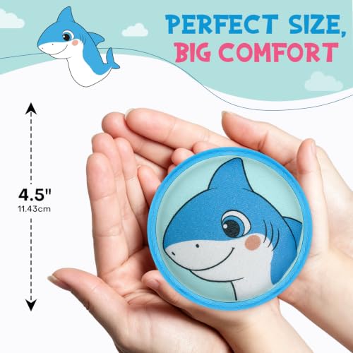 Image of Large Kids Ice Packs for Boo Boos with Strap, 3 Packs Cute Reusable Hot Cold Gel Packs for Kid's Fever,Pain Relief,Wisdom Teeth,First Aid and Neck, Head, Arms, Legs Injuries