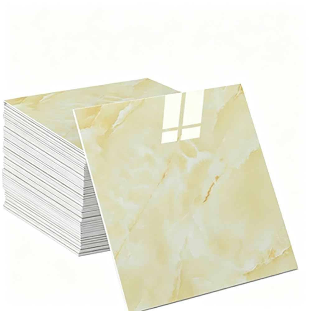 Marble Wall Panels Peel Stick Tiles Backsplash Sticker for Home