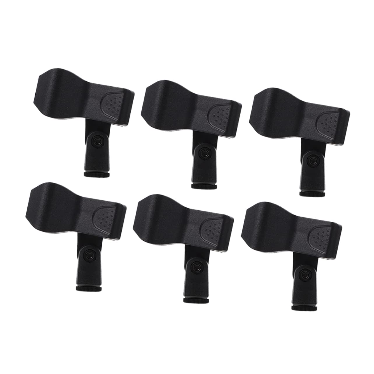 HOLIDYOYO 6Pcs Microphone Clip Holders Mic Clips for Ktv Stage Performances and Concerts Durable Design for Reliable Use