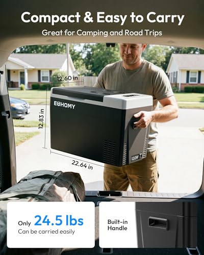Portable Rechargeable Camping Fridge