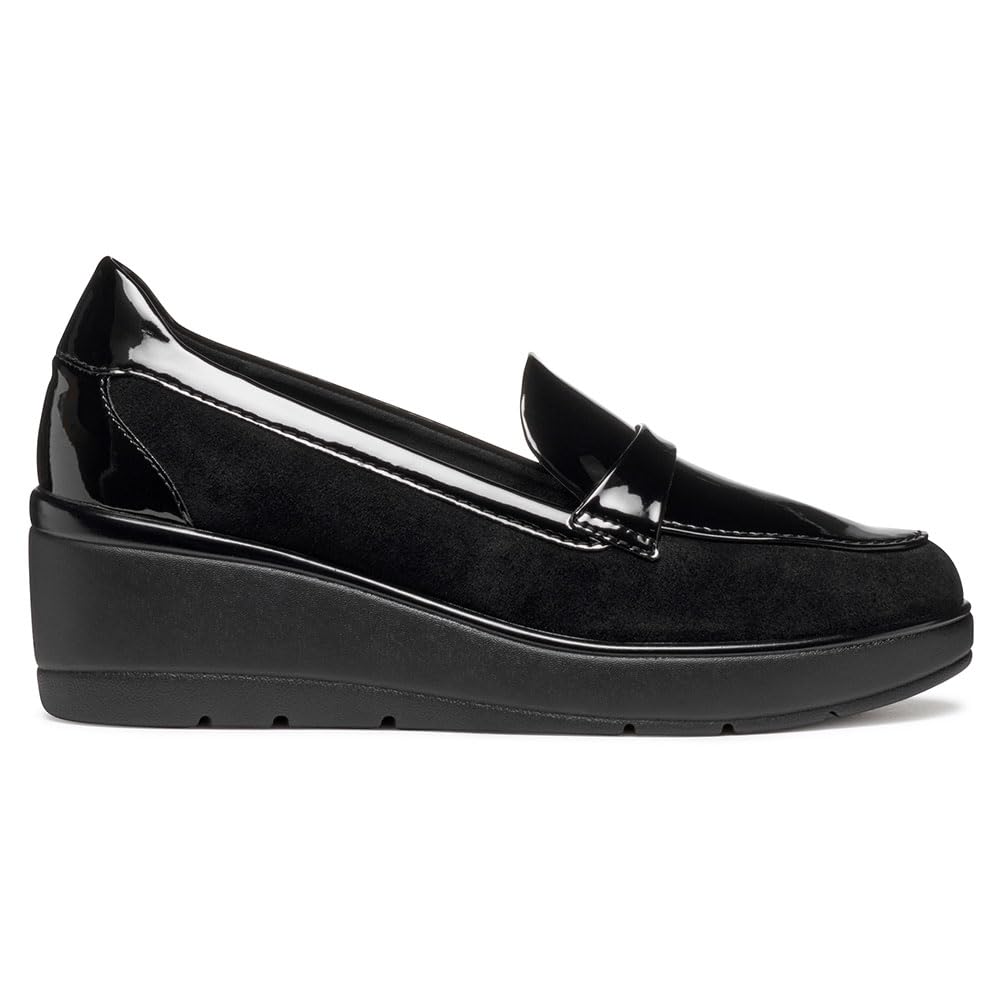 Geox Woman D Ilde Moccasins Black 36 EU