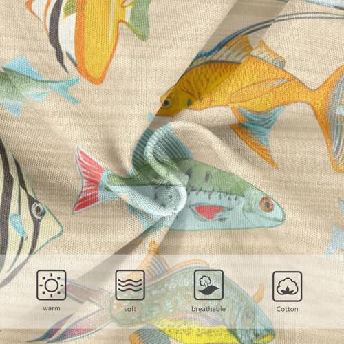 Fancy Toddler Underwear Floral 2t Cotton Cute Panties Girl Vintage Fish Kids Undies Briefs3