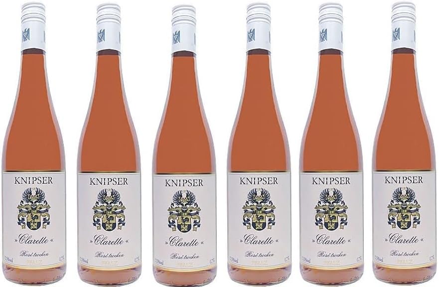 Knipser Clarette Rosé trocken 2024 6 Flaschen zu je 0,75 Liter