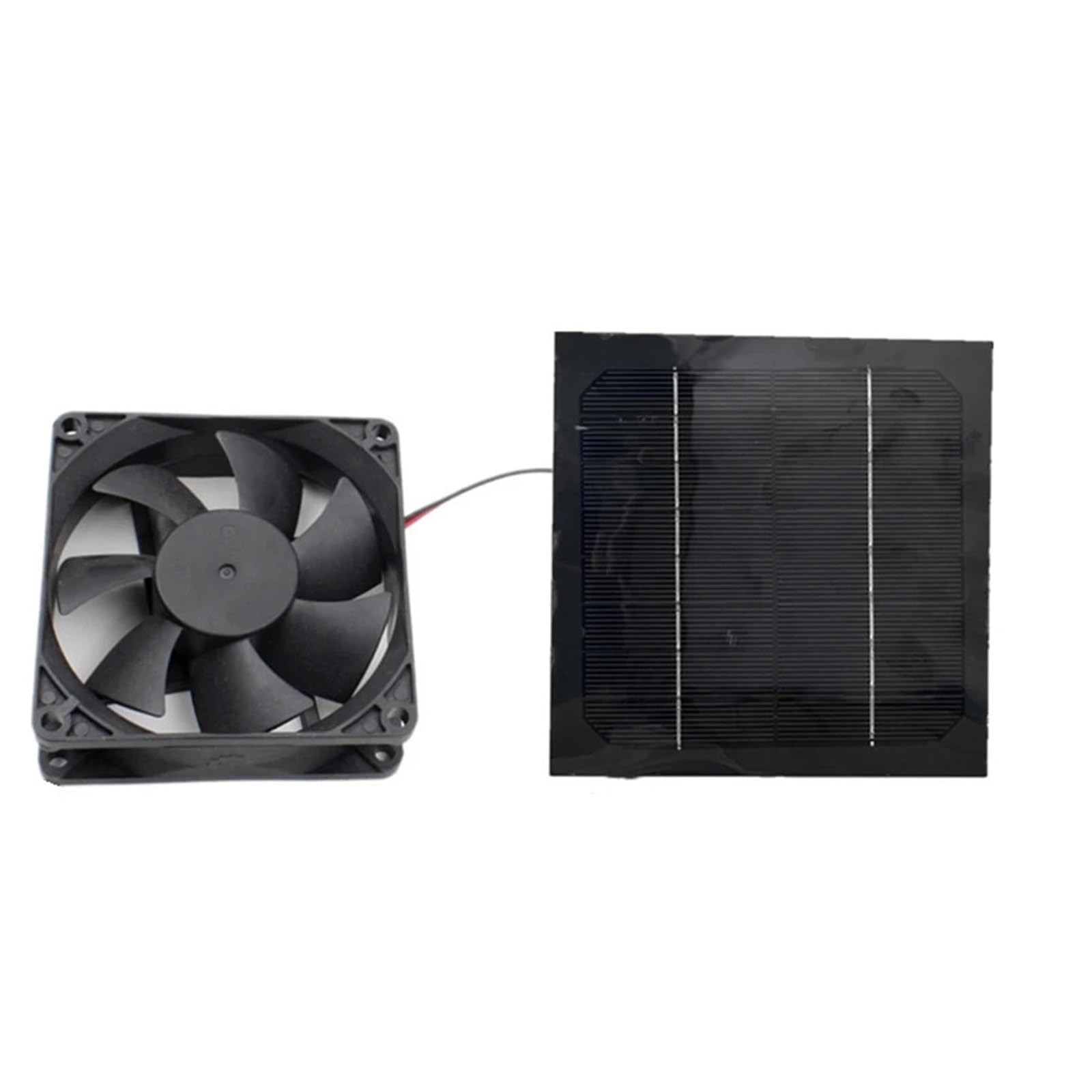 20W 12V Panel słoneczny Wentylator wyciągowy Wyciąg powietrza Mini wentylator Panel słoneczny Wentylator zasilany dla psa Kurnik Szklarnia