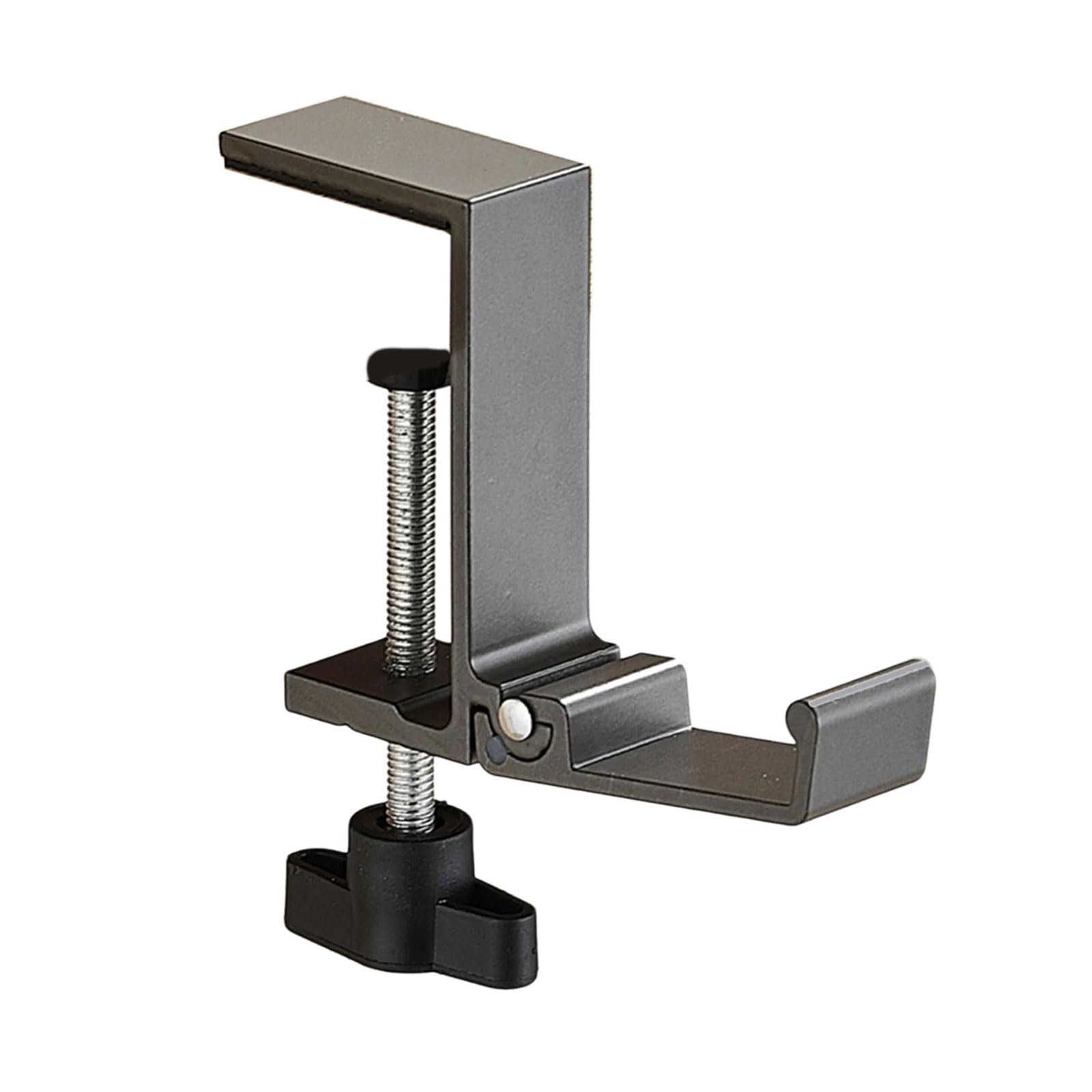 HDOYTXXM Multifunctional Foldable Headphone Hook Stand Builts with Metal Materials for Workspaces Cable Management Foldable Desk Hook Headphone Stand
