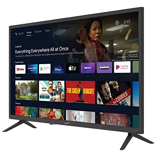 Image of Supersonic Smart Google TV SC-3250GTV 32-inch FHD DLED TV with Google Assistant, ATSC /NTSC, HDMI, WiFi, USB Input, 1080p Resolution,16.7M Colors, 60Hz Refresh Rate, Bluetooth, Remote Control